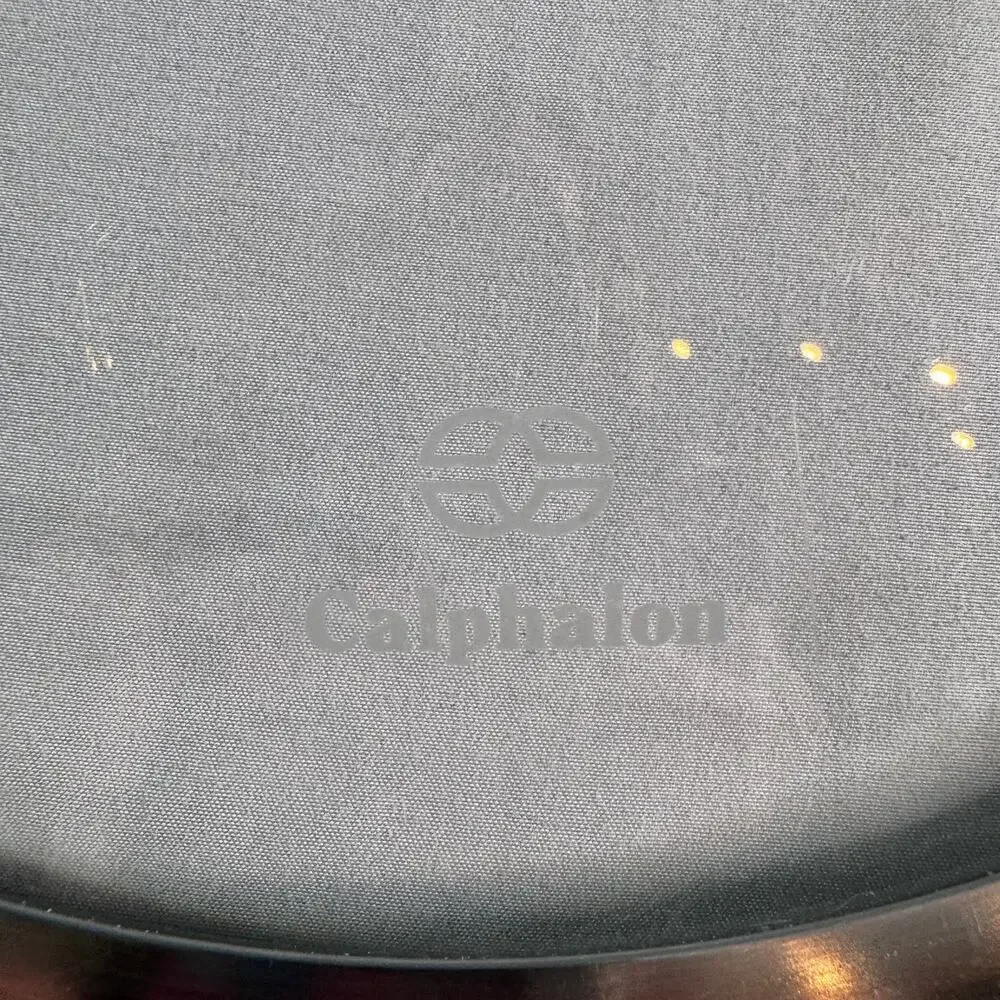 Calphalon 12” Glass Lid Replacement Cover Curved Handle Stainless Rim